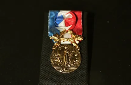 Loiret : un homme décoré de la médaille pour acte de courage