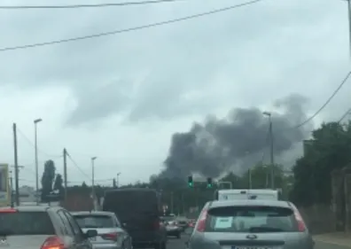 Saran : un important incendie ravage une usine