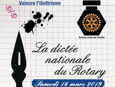 Cholet : une dictée pour s'amuser et lutter contre l’illettrisme