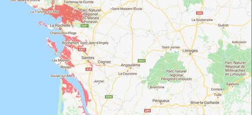 Les Deux-Sèvres et la Charente-Maritime sous l’eau en 2050 ?