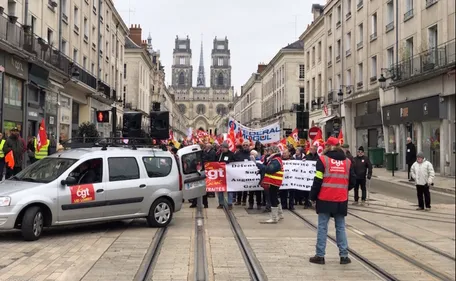 Des manifestations programmées ce jeudi en région Centre,...