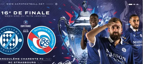 Coupe de France : billetterie ouverte pour Angoulême- Strasbourg !