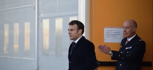 Emmanuel Macron en Charente pour le Festival International de la BD