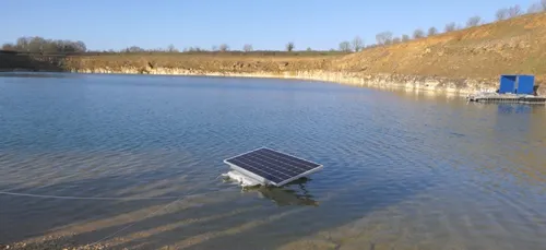 Vienne : construction de la 2ème centrale photovoltaïque flottante