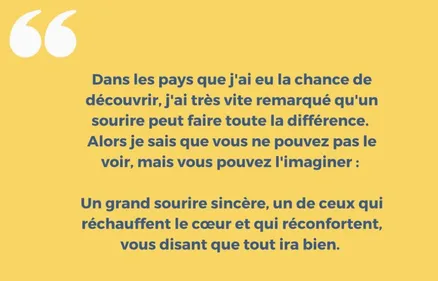1 lettre 1 sourire : écrivez une lettre pour ensoleiller le...