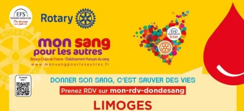 Limoges : venez donner votre sang et profitez d’une collation...