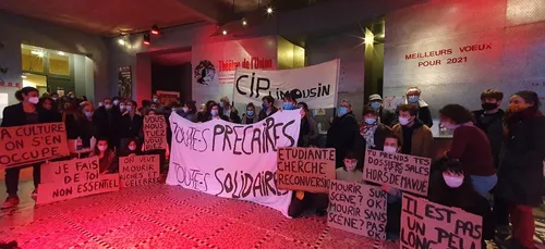 Limoges : les intermittents « ne se battent pas seulement pour la...