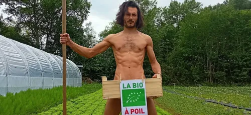 Poitou-Charentes : les agriculteurs bio "à poil" pour la bonne...