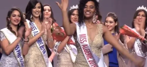 Miss Algérie critiquée pour son physique