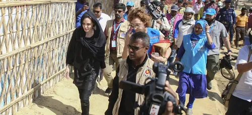 Angelina Jolie appelle le Myanmar à cesser de persécuter les Rohingyas