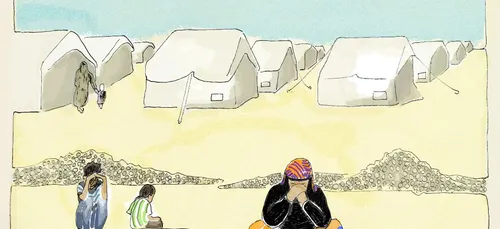 Des centaines de femmes toujours retenues dans les camps syriens.