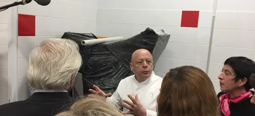 Inauguration d’une école de la restauration à Dijon avec Thierry Marx