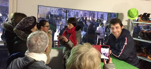 Brian Joubert en Guest-star à la patinoire