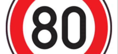 La limitation à 80Kms/h sur les routes secondaires validée !