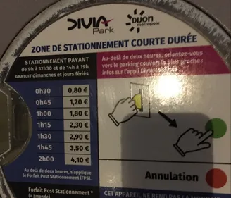 Retour aux tarifs de stationnement de 2017 à Dijon ?