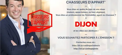 L’émission Chasseurs d’appart' revient à Dijon