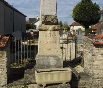 Un nouveau monument aux morts à Orgeux