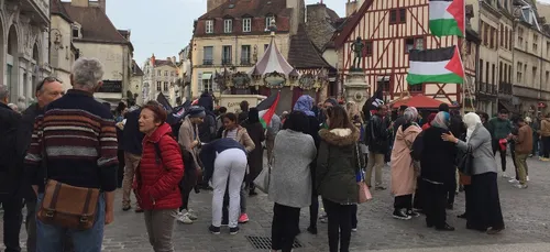 Ils sont venus témoigner leur soutien aux palestiniens