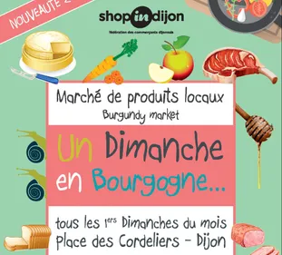 Retour du marché dominical place des Cordeliers