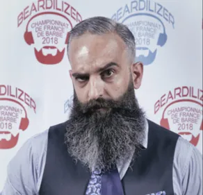 Le "champion de France de barbe" est dijonnais