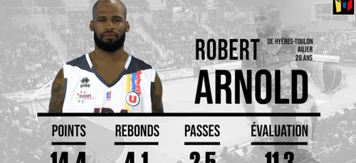 L’ailier Robert Arnold signe à la JDA