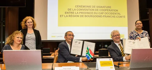Un nouvel accord de coopération entre la région Bourgogne et la...