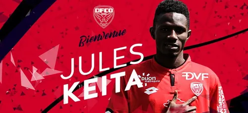 Jules Keita signe au DFCO pour 3 ans
