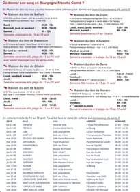 Le don du sang c’est toute l’année !