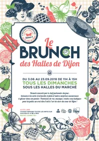Les Halles de Dijon vous convient à leur brunch dominical !