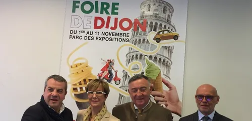 La foire gastronomique de Dijon aura l’accent italien