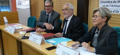 Signature d’une convention pour favoriser l’artisanat a Dijon