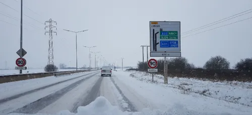 Activation ce vendredi du plan neige à Dijon