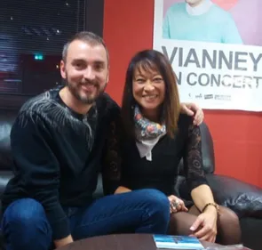 Elle a rencontré Christophe Willem grâce à K6FM !