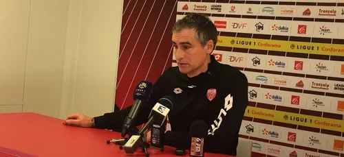 Le groupe du DFCO face à Saint-Etienne