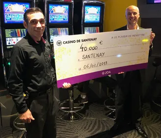 Jackpots : 80 000 euros remportés au Casino JOA de Santenay