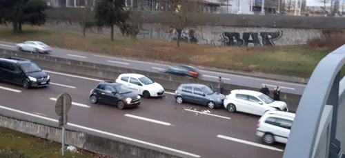 Accident sur la rocade est de Dijon