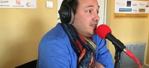Romain Lamia offre de la musique au CHU de Dijon