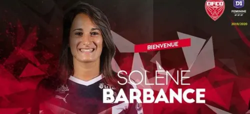Solène Barbance, nouvelle recrue du DFCO féminin
