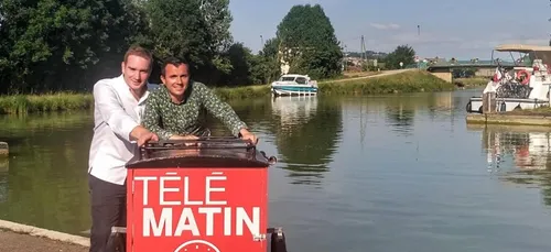 Un tournage de France 2 en Côte d'Or