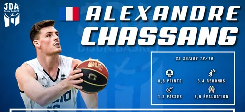Alexandre Chassang prolonge à la JDA