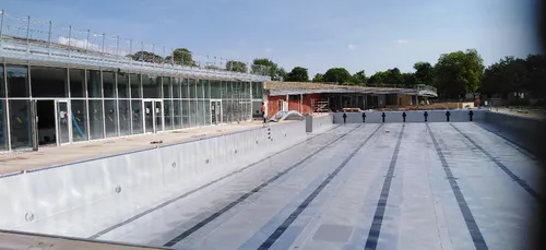 Zoom sur la future piscine du Carrousel