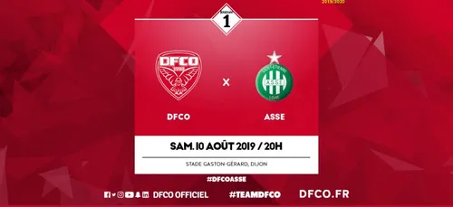 K6FM vous offre des places pour DFCO - ST Etienne à Gaston gerard