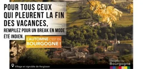LA DESTINATION BOURGOGNE dévoile sa nouvelle campagne publicitaire...