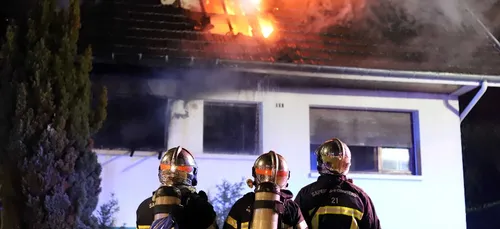 Un incendie à Fontaine lès-Dijon