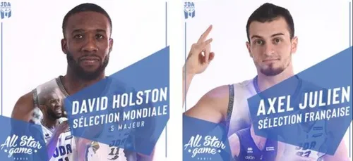David Holston et Axel Julien sélectionnés pour le « All Star Game »