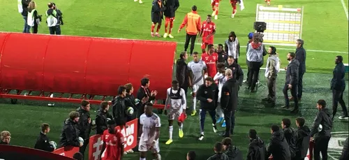 Le groupe dijonnais pour le match Amiens-DFCO