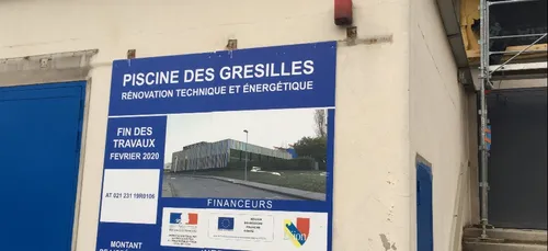 La piscine des Grésilles rouvrira le 1er février
