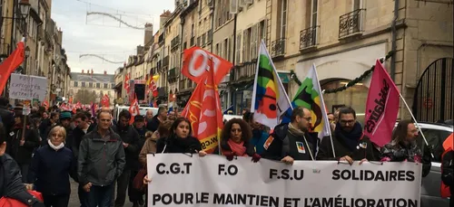 Environ 2 000 manifestants ce jeudi à Dijon