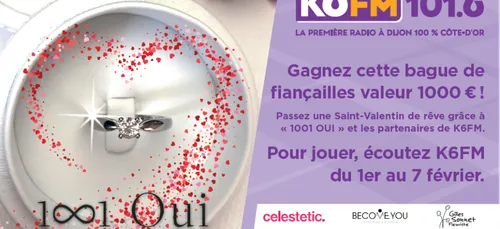 Une St Valentin de rêve avec K6FM !