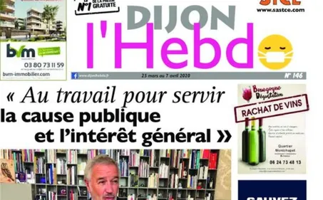 « Dijon l’Hebdo » est paru uniquement en version numérique